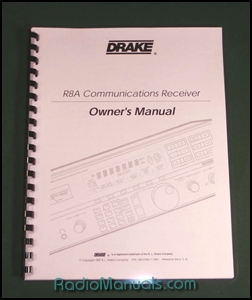 Drake R8 Instruction Manual